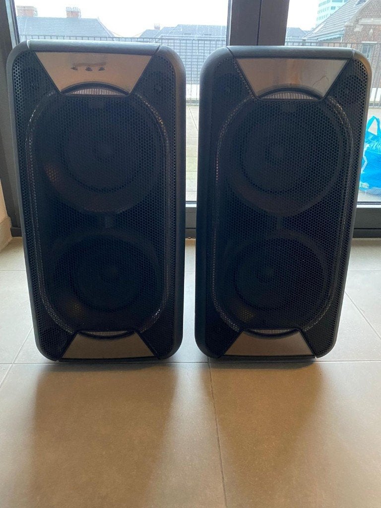 2x Sony GTK-XB90 (Paar) Party speaker, Audio, Tv en Foto, Luidsprekerboxen, Ophalen, Gebruikt, Party speaker, 60 tot 120 watt