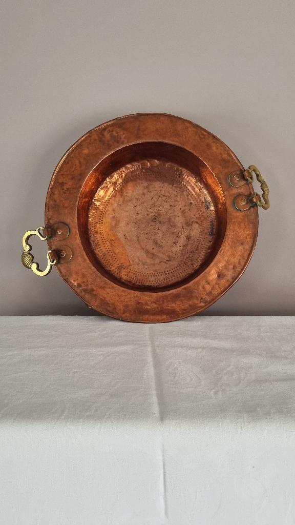 Antieke koperen brazier, Antiek en Kunst, Antiek | Brons en Koper, Ophalen of Verzenden, Koper