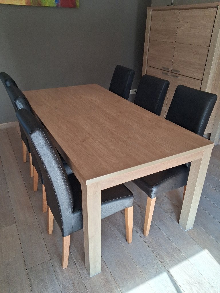 eetkamer, Ophalen, Zo goed als nieuw, Landelijk, 4 tot 6 stoelen