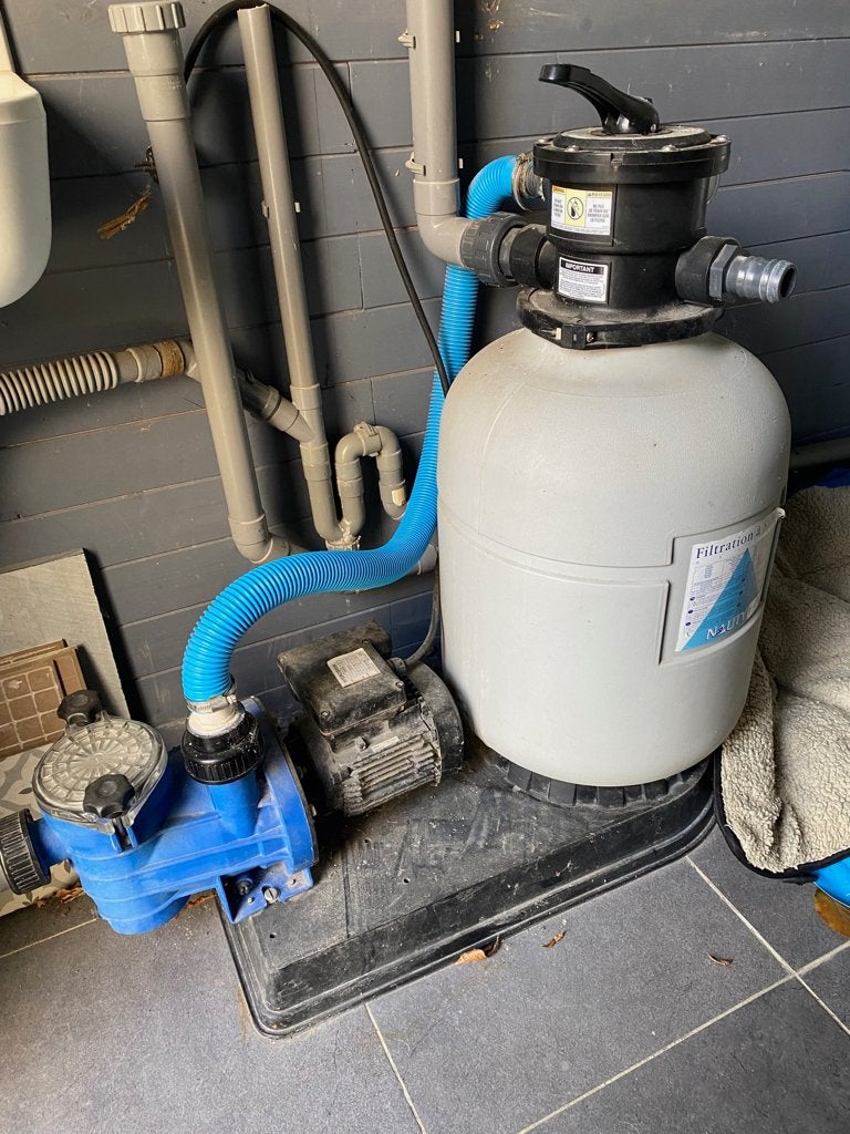 pompe de filtration pour piscine, Jardin & Terrasse, Enlèvement, Utilisé, Pompe