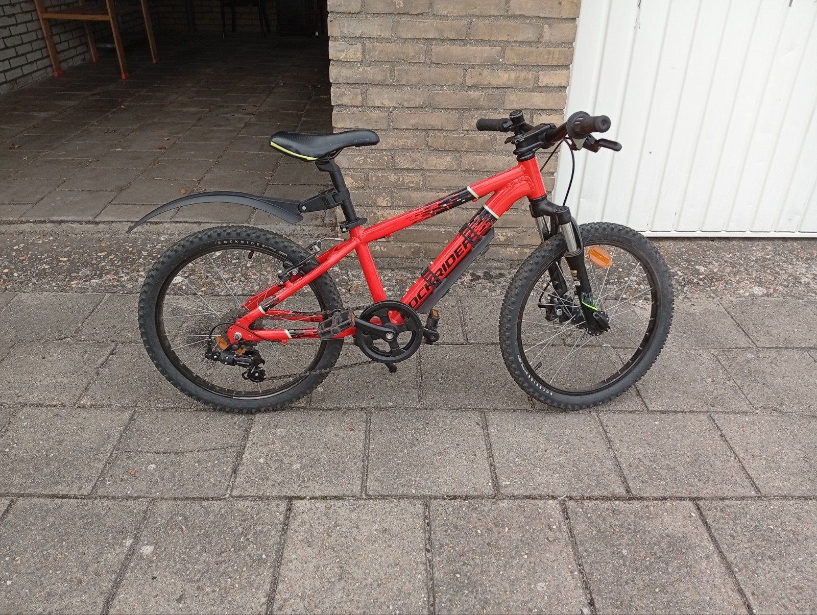 20 inch rockrider rood, Fietsen en Brommers, Ophalen, Velgrem, Aluminium, Zo goed als nieuw