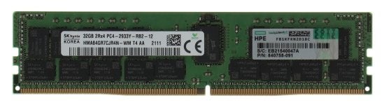 840758-091 HPE 32GB DDR4 2Rx4 PC4-21300 2666Mhz 1.2V CL19 EC, Informatique & Logiciels