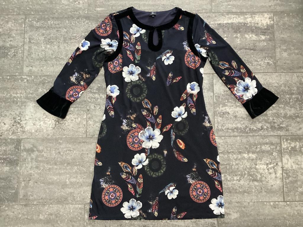 Jurk K-design (X)XL, K-design, Blauw, Maat 42/44 (L), Nieuw