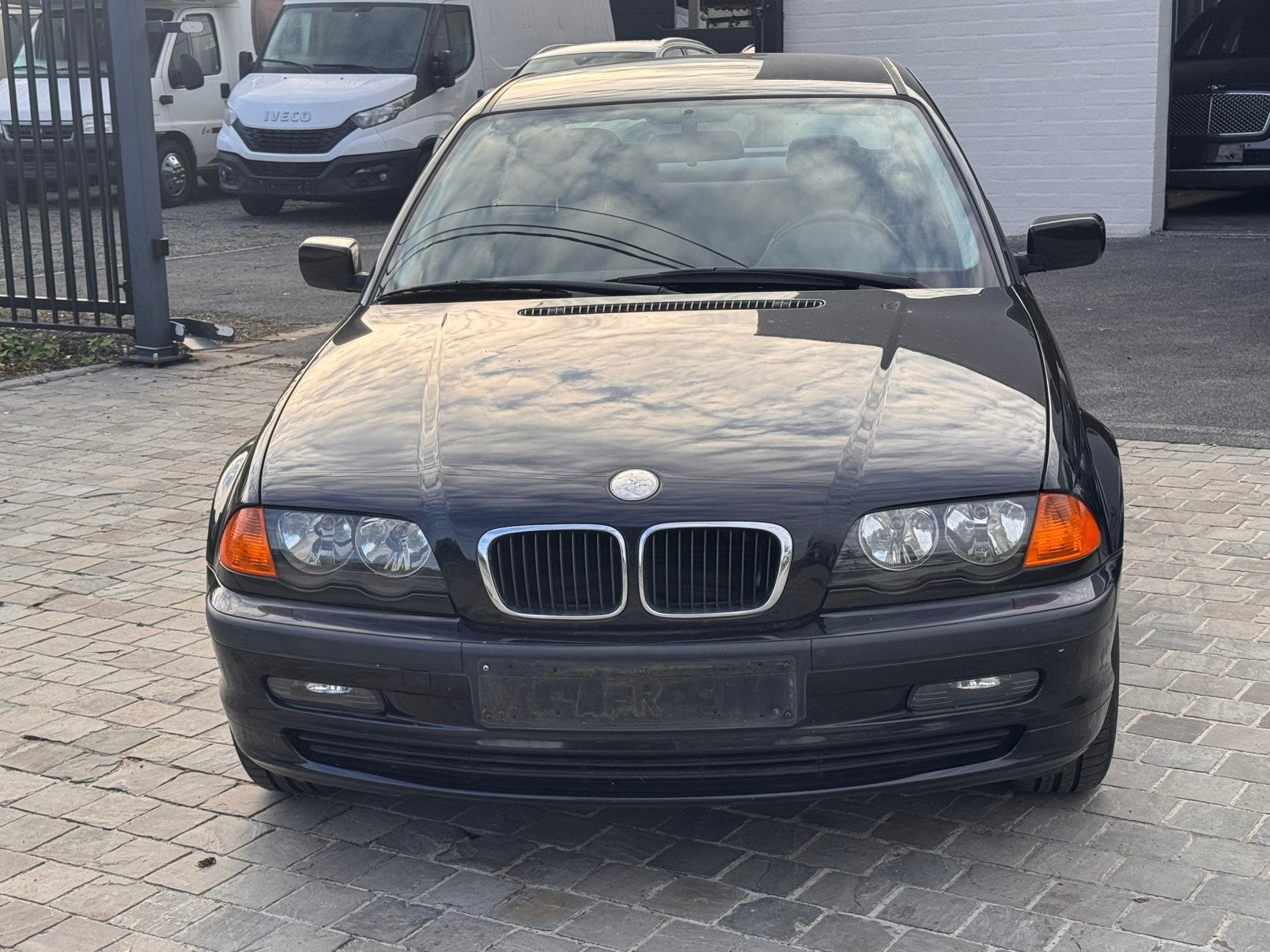 BMW 316 i type 46 157000 km, Zwart, Zwart, Bedrijf, Handgeschakeld