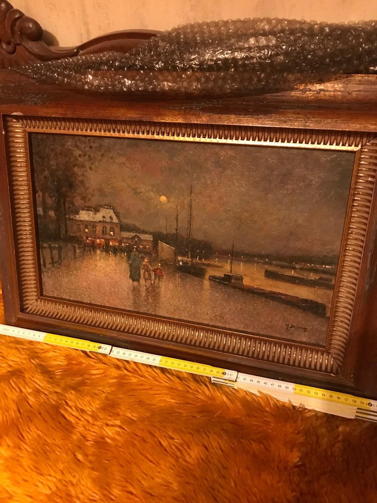Maanlicht op kade - Delaunay, Ophalen