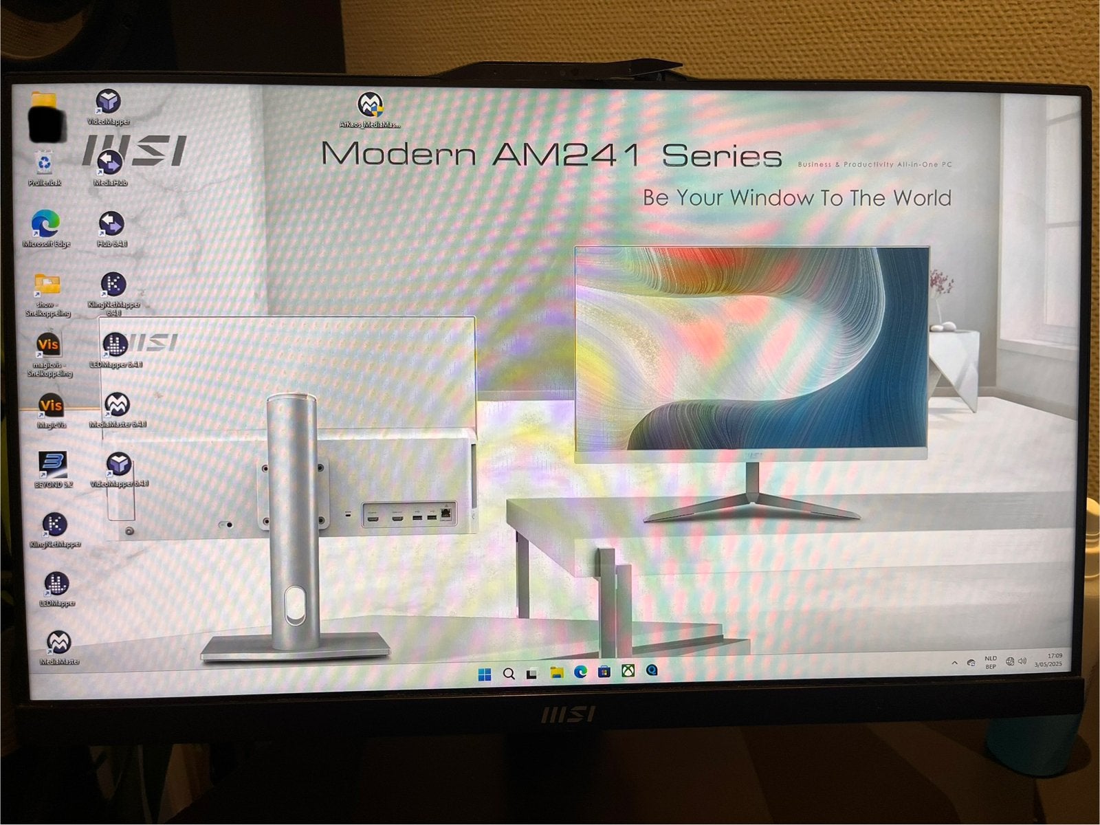MSI touchscreen-chamsys-arkaos 6, Ophalen, Zo goed als nieuw