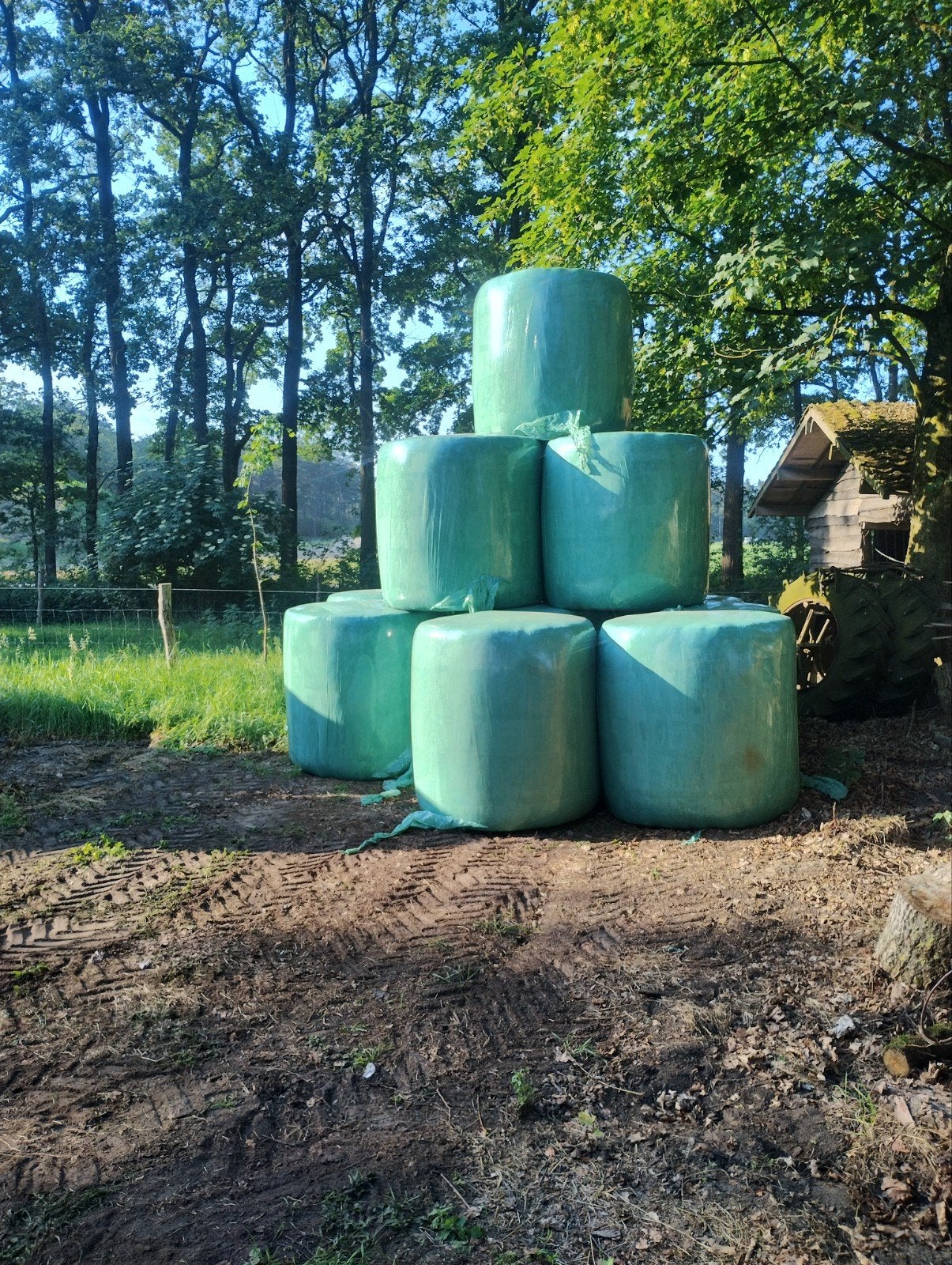 13st hooibalen bio kruidenrijk, Dieren en Toebehoren, Dierenvoeding, Ophalen