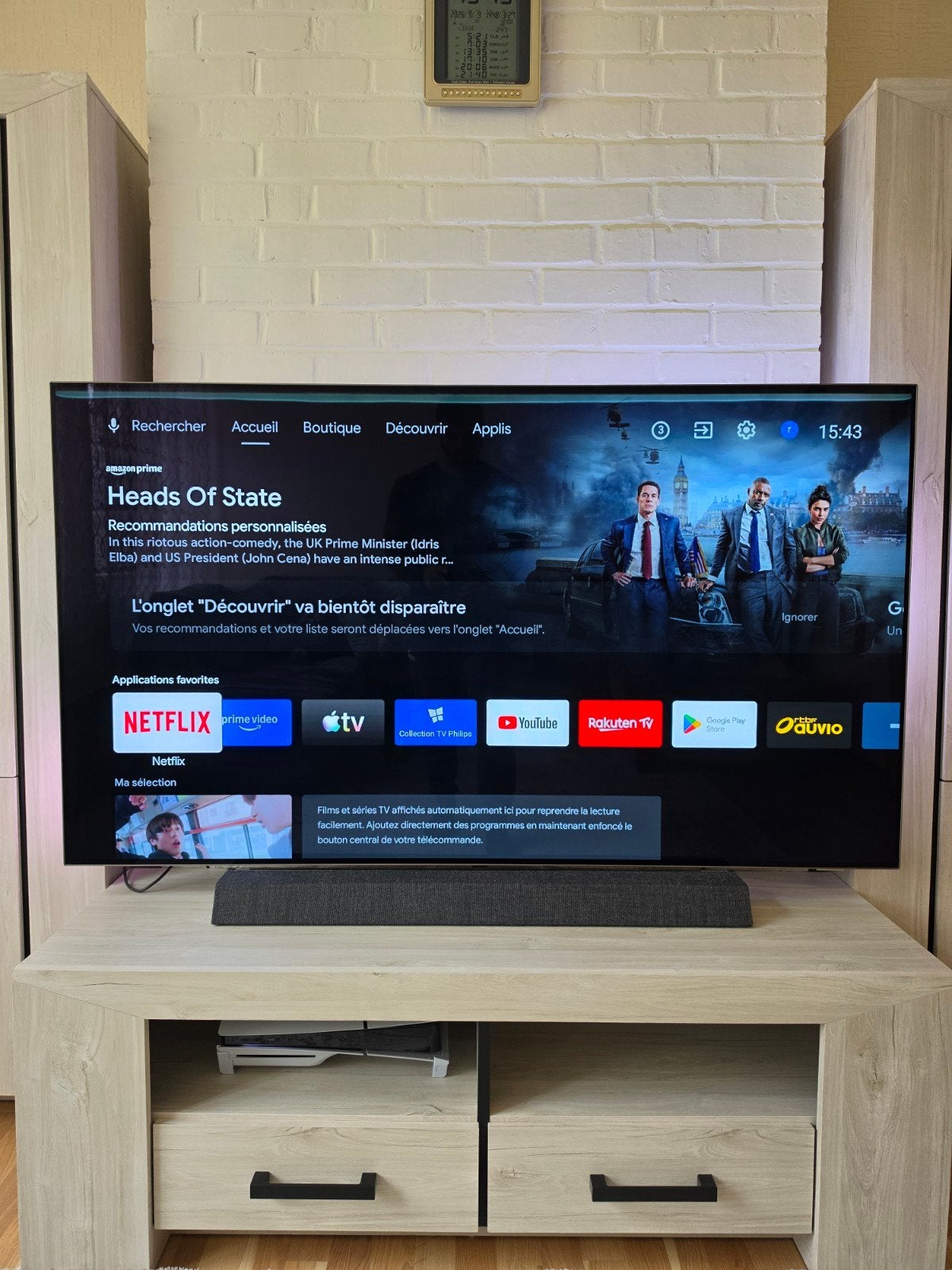 Philips 65OLED934/12 – TV OLED 65 pouces 4K Ambilight, Enlèvement, OLED, Philips, Smart TV