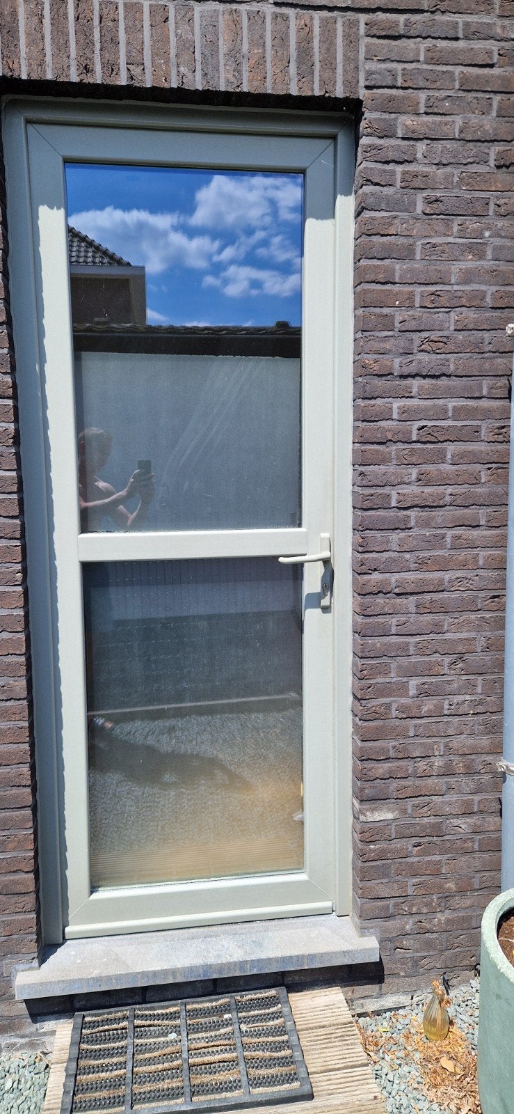 Porte arrière en PVC, Bricolage & Construction, Enlèvement