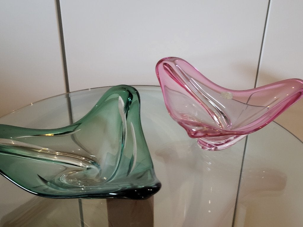 2 Val st. Lambert schalen, Antiek en Kunst, Ophalen