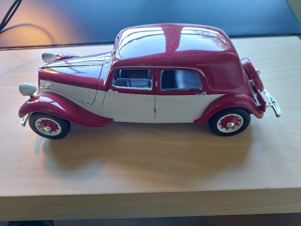 CITROEN TRACTION SOLIDO 1/18, Enlèvement, Utilisé, Voiture, Solido
