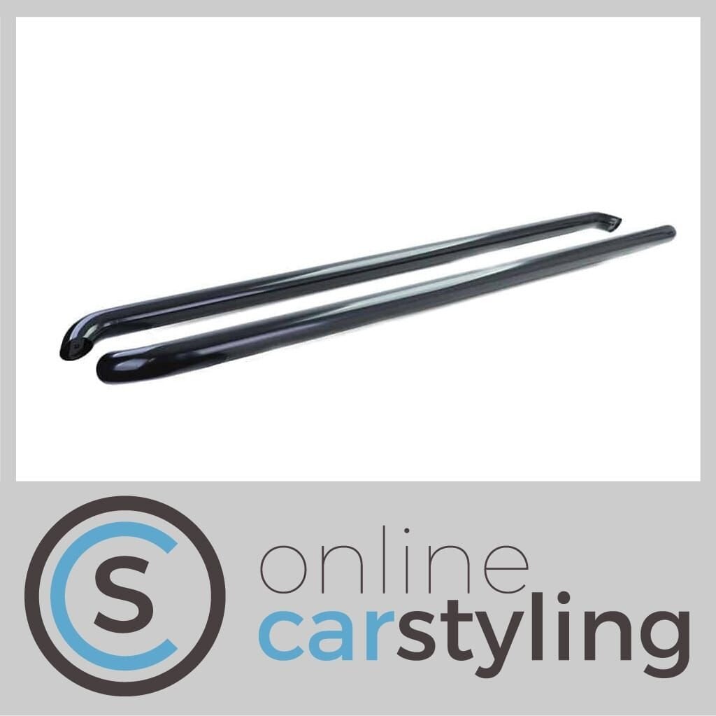 Sidebars VW Transporter T6 / T6.1 RVS Glossy Black L1 / L2, Neuf, Volkswagen, -, -
