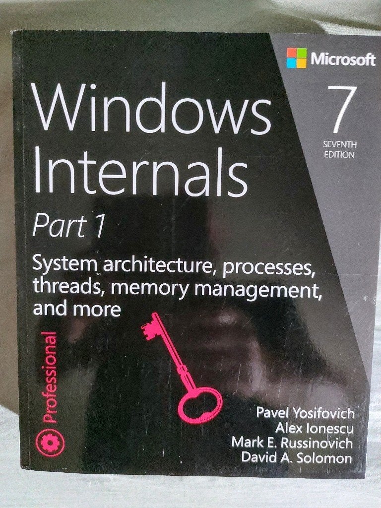 Windows internals - boek 1 en 2, Boeken, Ophalen of Verzenden, Nieuw, Besturingssystemen, Mark russinovich