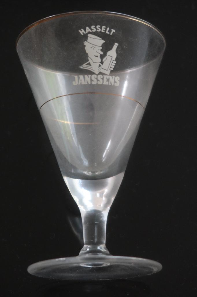 Jeneverglas - Janssens - Hasselt, Collections, Enlèvement, Comme neuf, Verres et Verres à shot