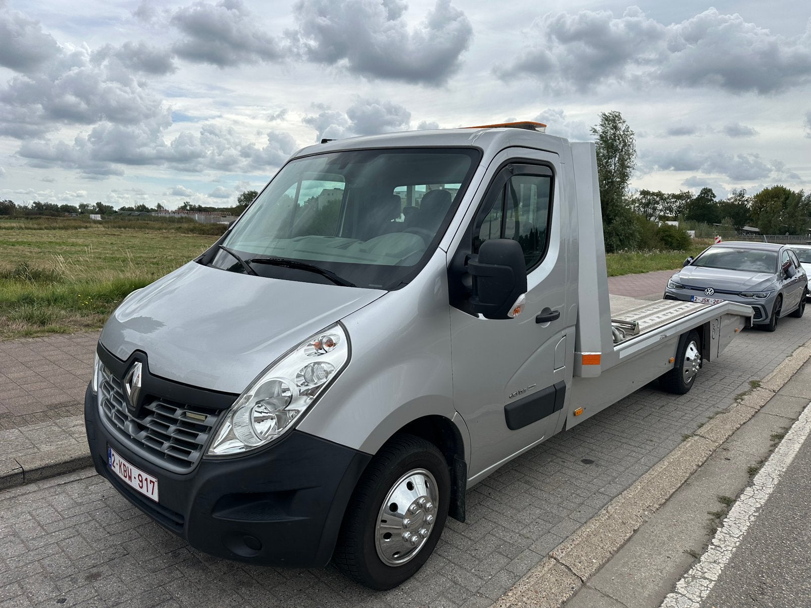 Takelwagen rijbewijs B TE HUUR Onbeperkte km’s !, Grijs, Particulier, Te koop, 3 zetels