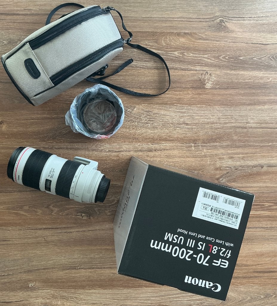 Canon EF 70-200mm f/2.8L IS III USM NEUF, Enlèvement, Neuf