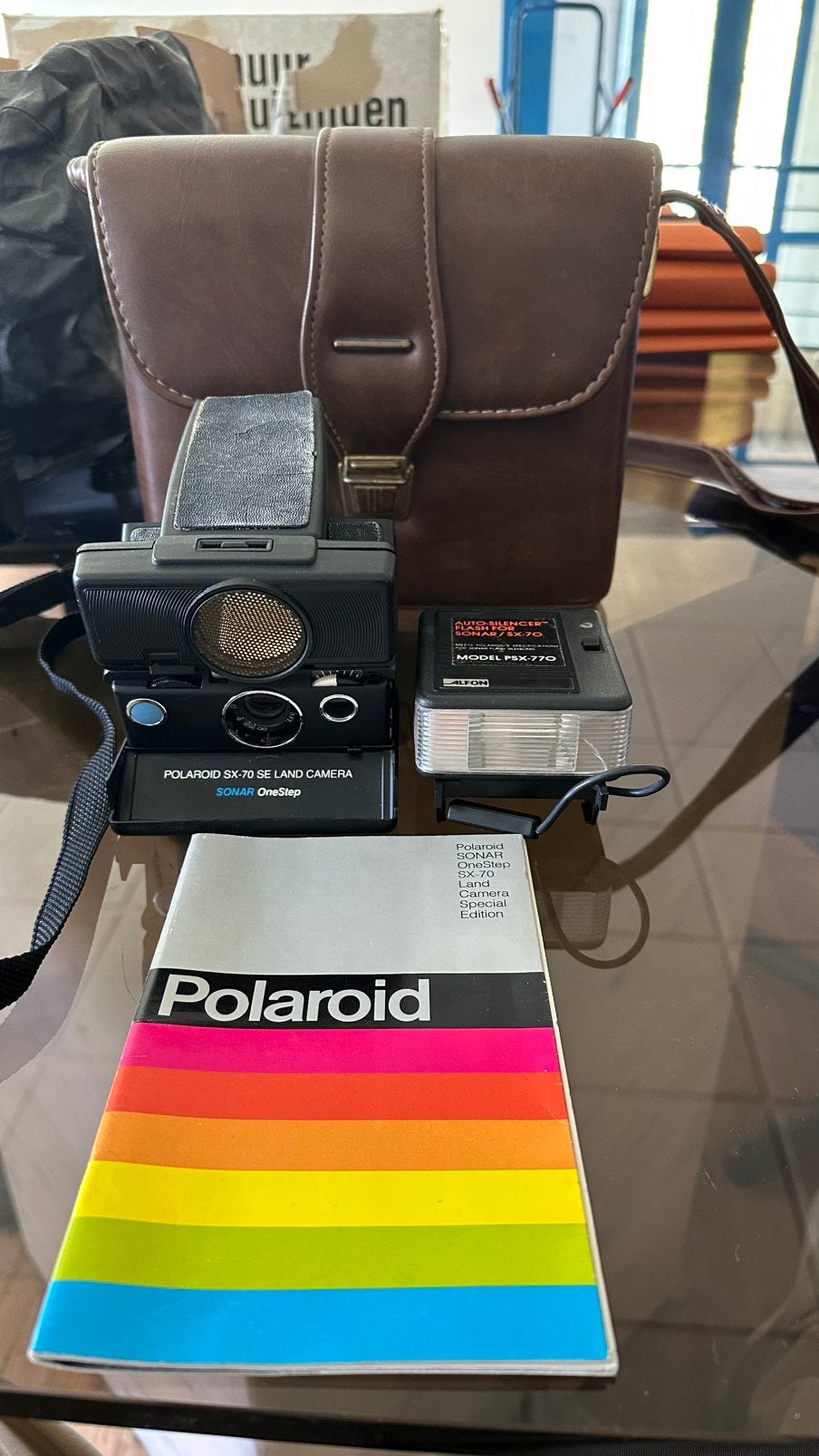 Caméra terrestre Polaroid SX-70 SE Sonar OneStep, TV, Hi-fi & Vidéo, Enlèvement, Autres types, Caméra