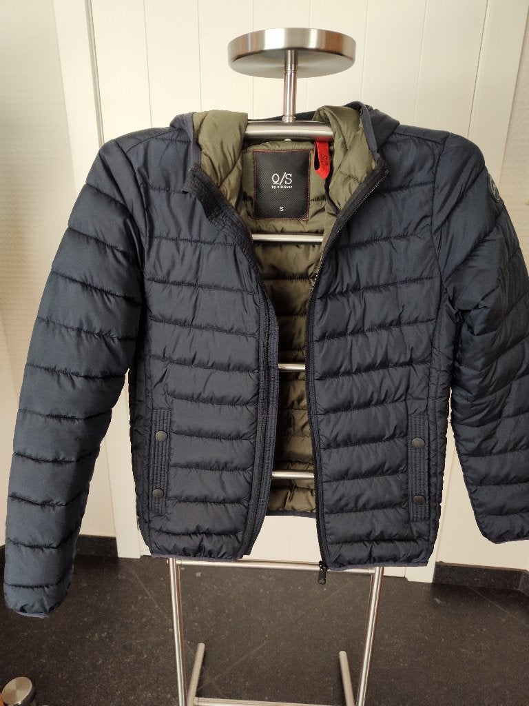 Skijas Q/S by s.Oliver, Kleding | Heren, Jassen | Winter, Blauw, Ophalen of Verzenden, Zo goed als nieuw, S.oliver