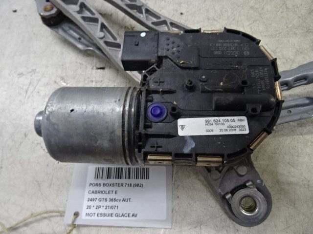 MOTEUR ESSUIE-GLACE AVANT 718 Boxster (982) (99162410505), Utilisé, Rue de l'Espoir 34 34
4030  GRIVEGNÉE, BE, Info@Collignon.be