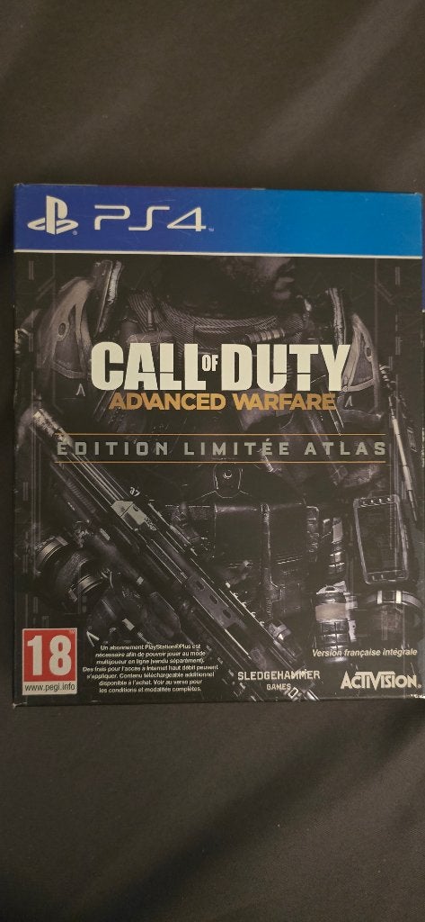 Call of duty advanced warfare edition atlas limitee ps4, Enlèvement, Utilisé