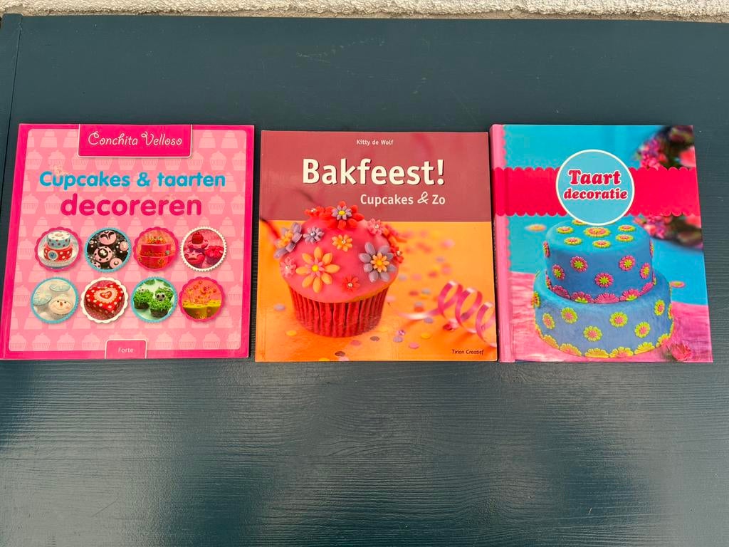 3 bakboeken á € 0,50/st, Ophalen of Verzenden, Zo goed als nieuw