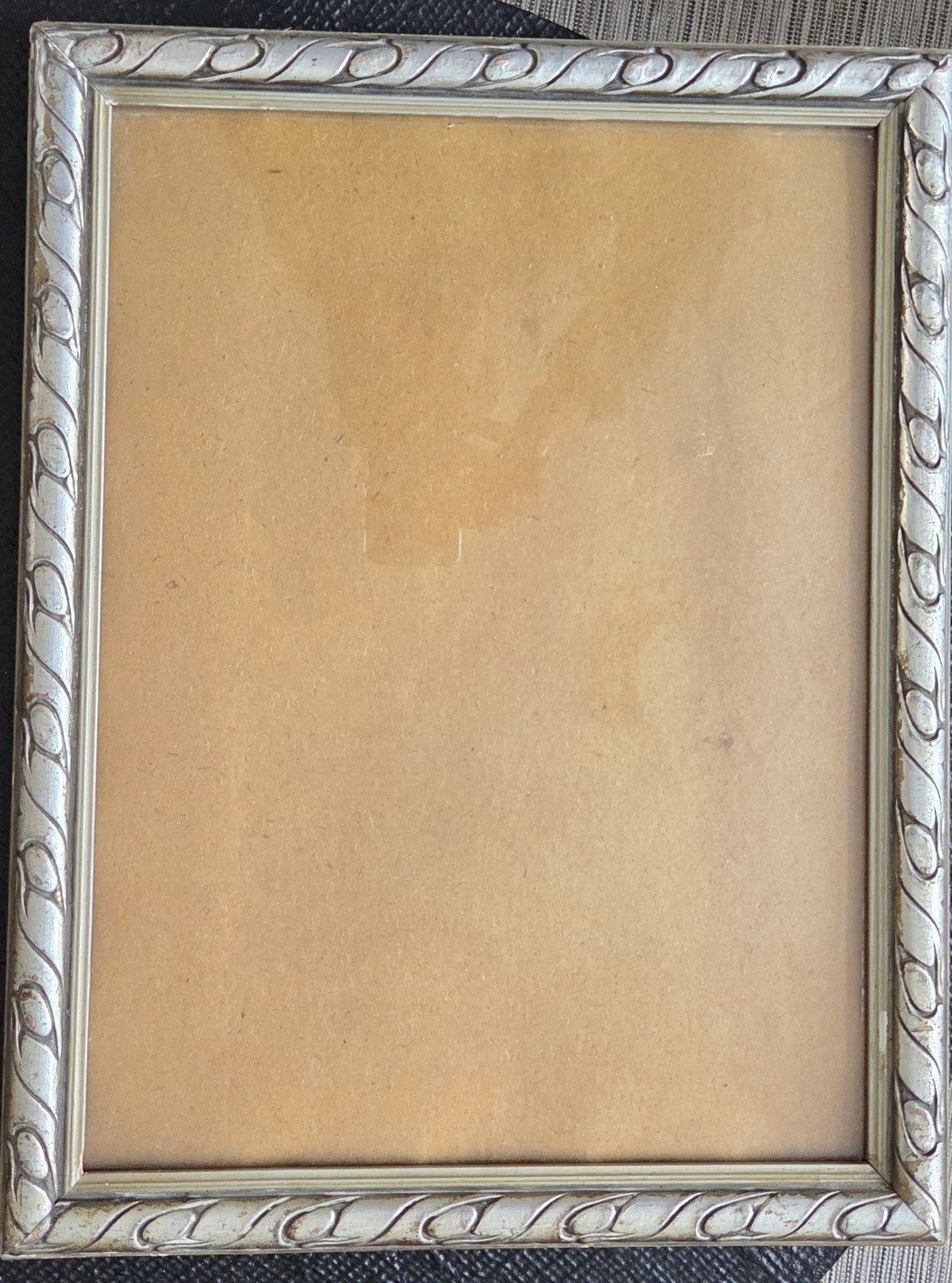 frame met zilveren rand en gedraaid patroon 1937, Huis en Inrichting, Ophalen, Fotolijst