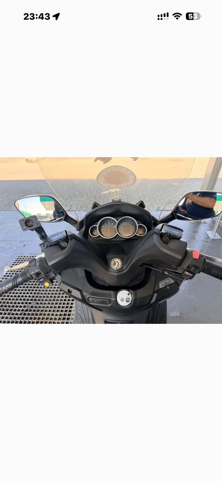 Sym Joymax 300i Sport Abs, Enlèvement