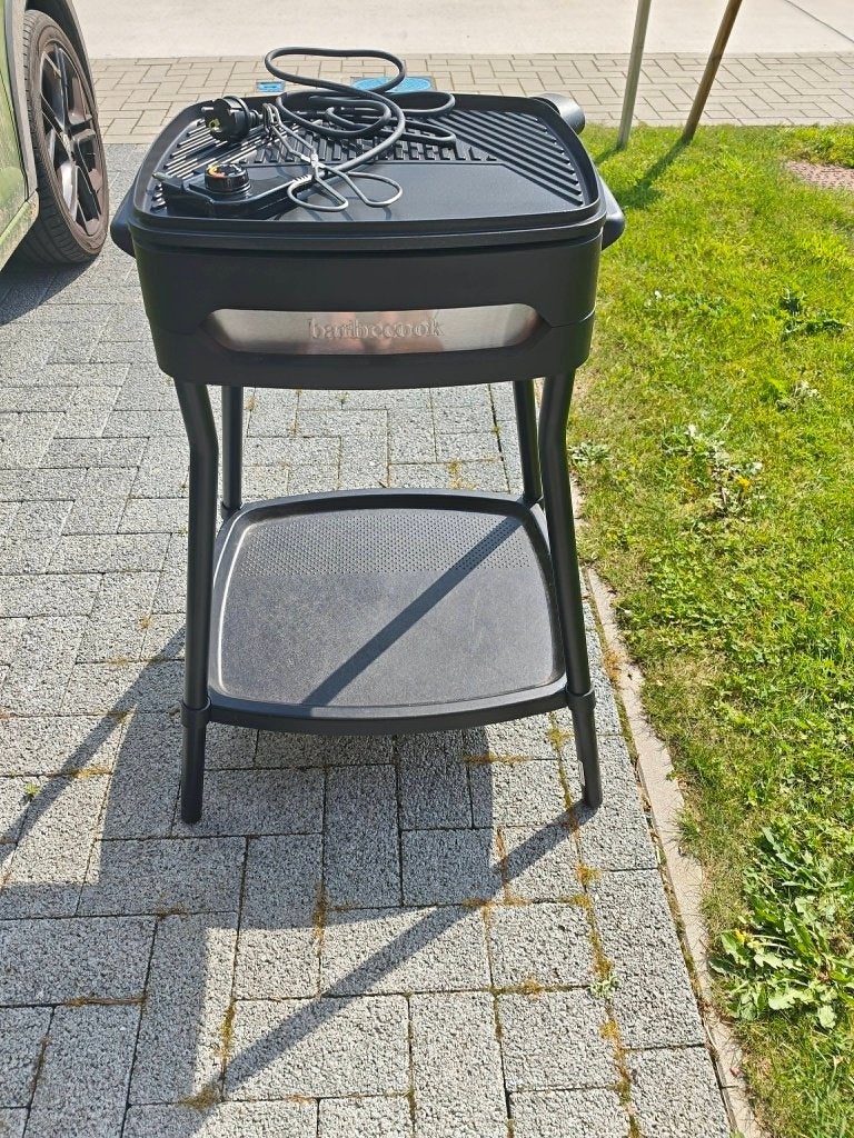 Barbecook Alexia Elektrische Barbecue – 2-in-1, Tuin en Terras, Elektrische barbecues, Zo goed als nieuw, Ophalen