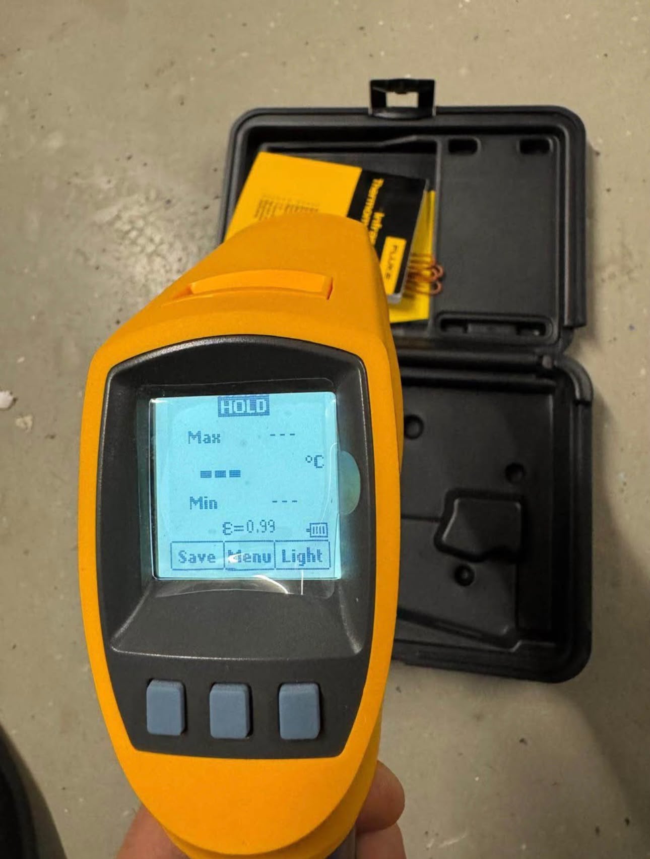 Thermomètre infrarouge Fluke, Bricolage & Construction, Enlèvement, Comme neuf