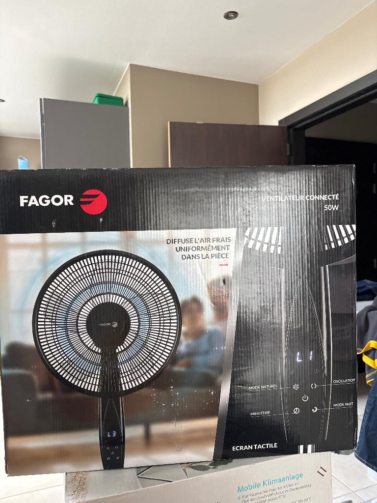 Ventilateur, Electroménager, Ventilateurs, Enlèvement, Ventilateur avec télécommande, Neuf, Ventilateur de trépied