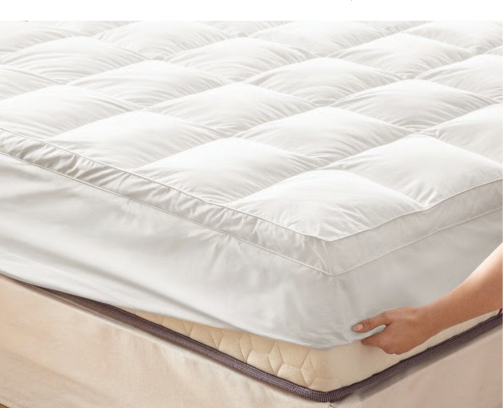 Surmatelas Confort lavable à 30 degrés- Linvosges, Maison & Meubles, Neuf, Lit double, Autres marques, Enlèvement