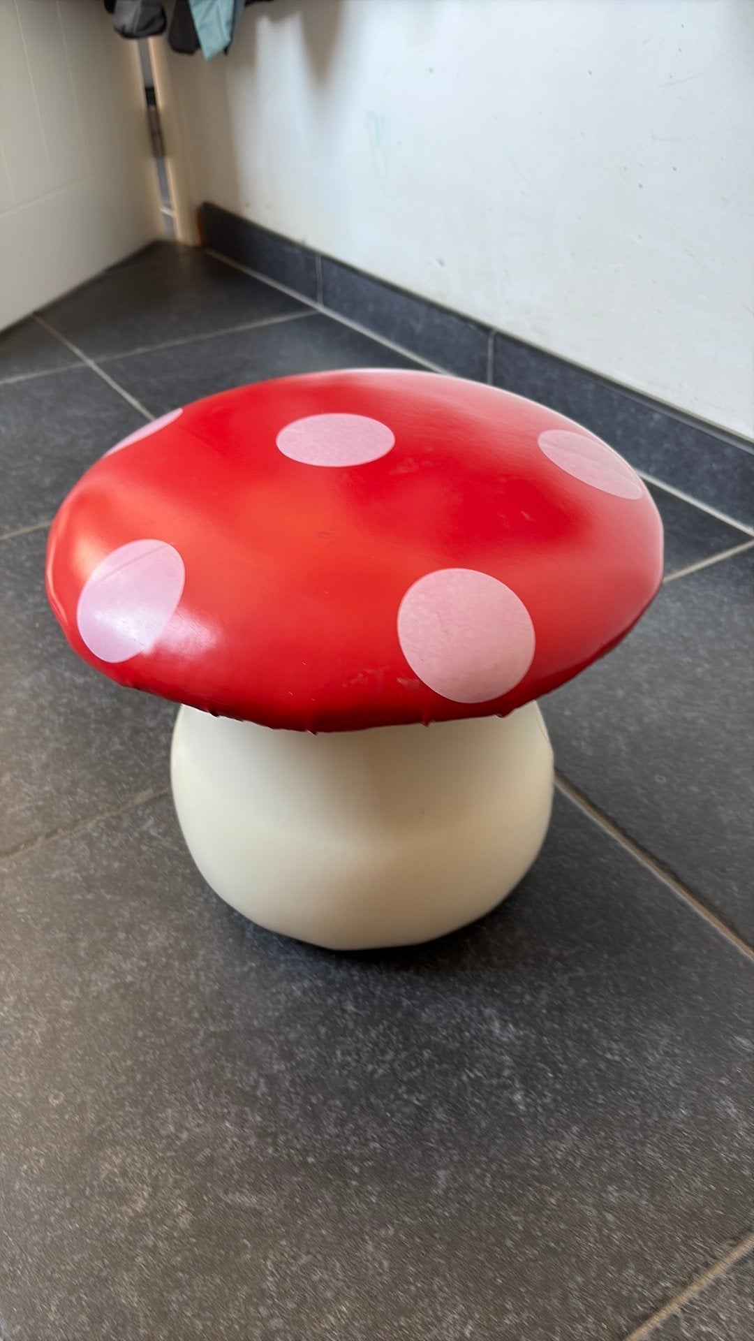 Kinderpoef paddestoel, Kinderen en Baby's, Ophalen, Gebruikt