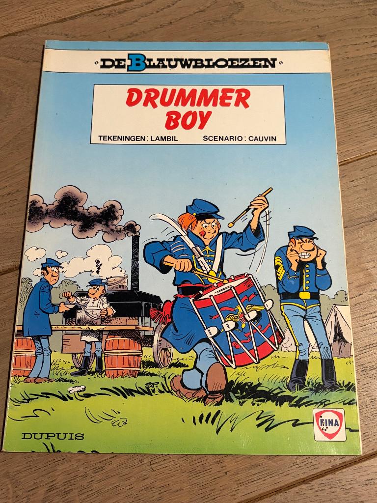De Blauwbloezen - Drummer boy, Eén stripboek, Ophalen of Verzenden, Gelezen