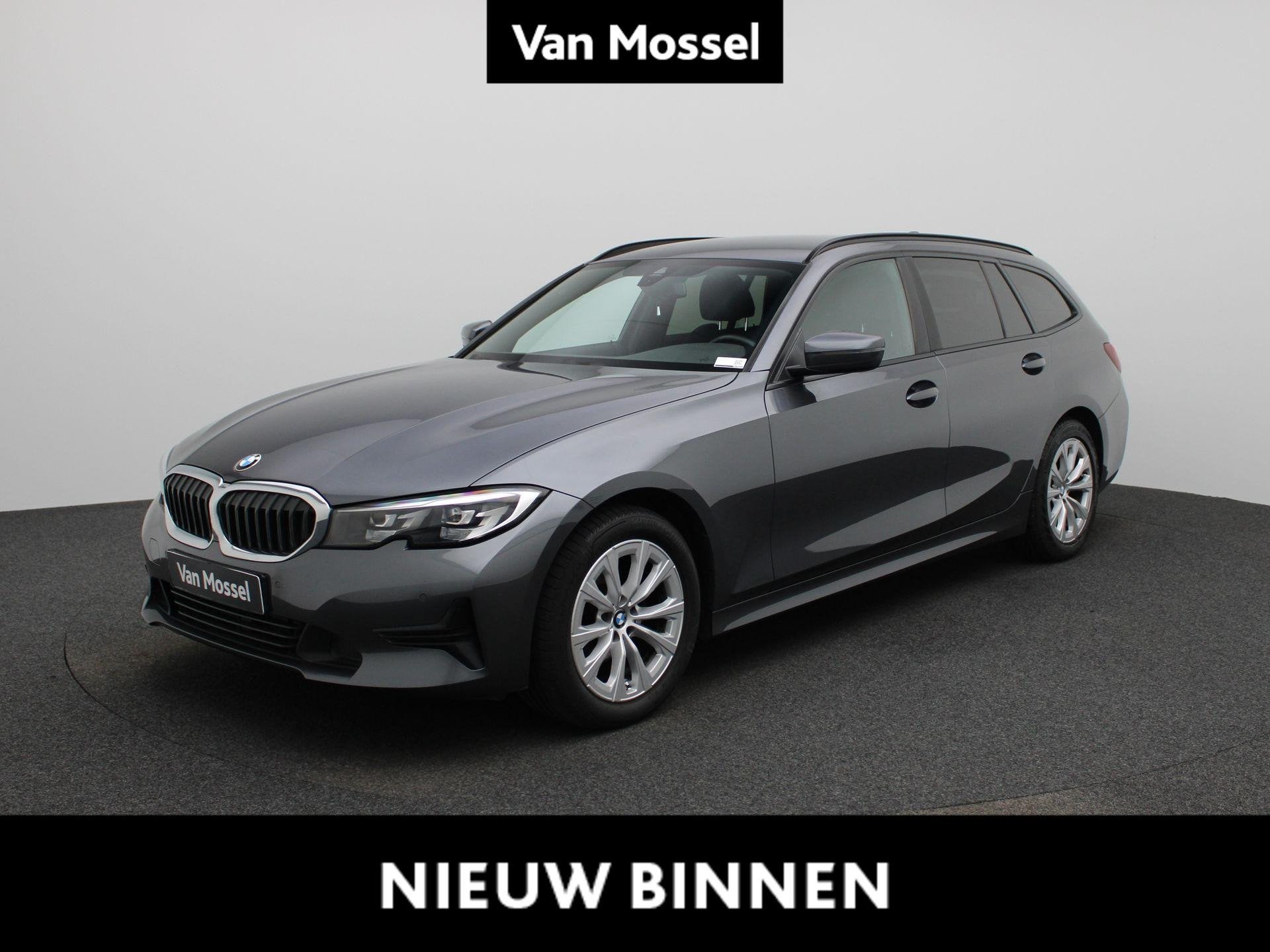 BMW 3 Serie Touring 318d (100 kW) (automatique), Autos, Argent ou Gris, 1800 kg, Entreprise, https://public.car-pass.be/vhr/374d3632-d434-42cc-84a3-0a90b9b3e2a6
