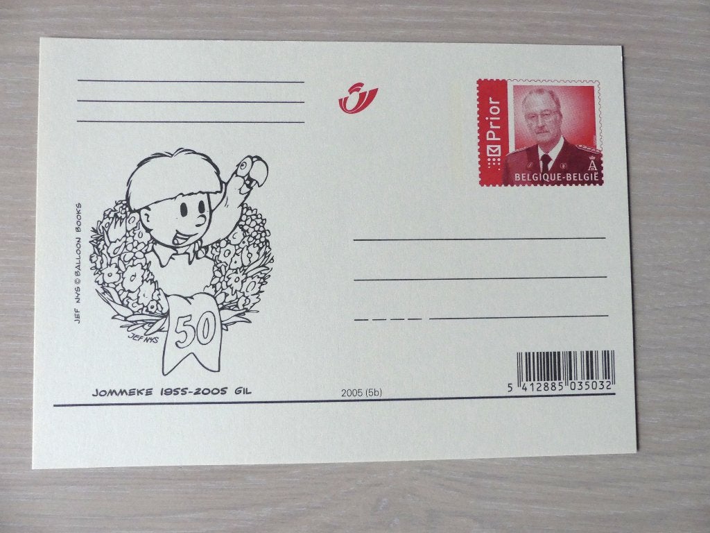 2005 : Carte postale illustrée - neuve : JOMMEKE, Enlèvement ou Envoi, Non oblitéré