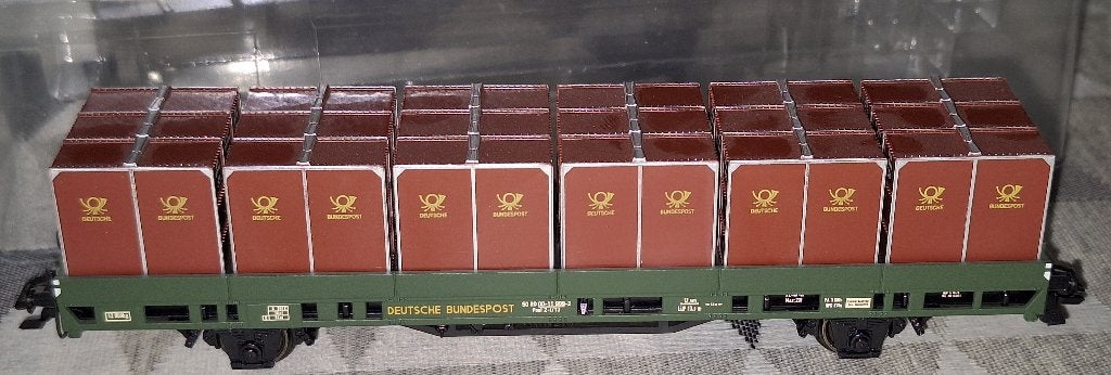 Märklin HO 48584 postpakket wagon van de DB (PMS 63-11), Enlèvement ou Envoi, Comme neuf, Wagon, Märklin