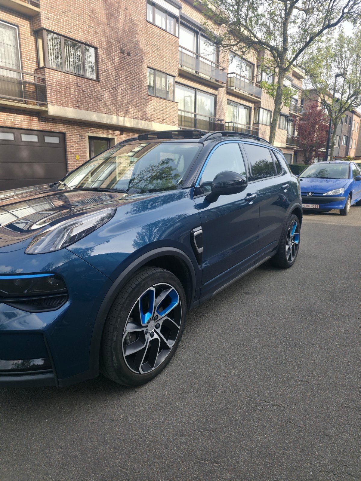 Lynk & Co 01 PHEV | 2022, Auto's, Automaat, Dealer onderhouden, Stof, Zwart