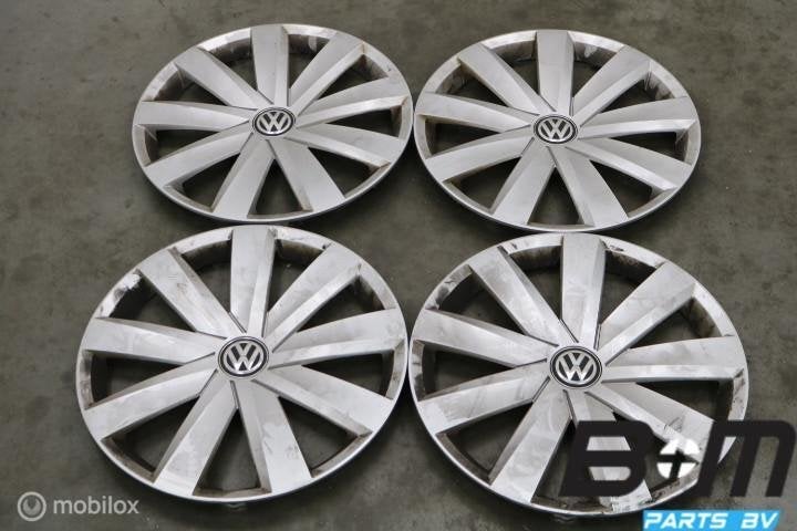 Set 16 inch wieldoppen VW Passat B8 3G0601147A, Autos : Pièces & Accessoires, Pneus & Jantes, Pneu(s), Utilisé