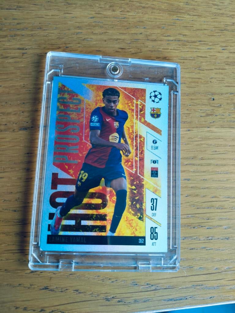Lamine Yamal Barcelona Hot prospect match attax, Enlèvement ou Envoi