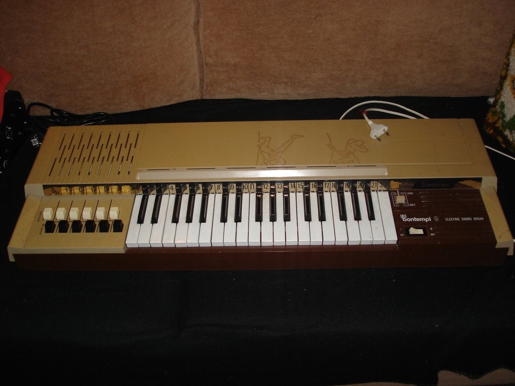 1970's Bontempi Electric Chord Organ B9, Musique & Instruments, Orgues, Enlèvement, Utilisé, Orgue