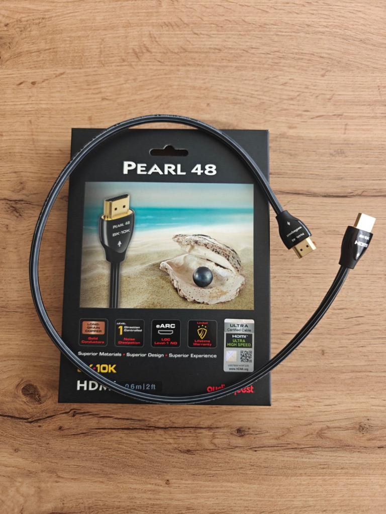 AudioQuest Pearl hdmi kabel 0,6 meter (nieuwste versie), Audio, Tv en Foto, Ophalen