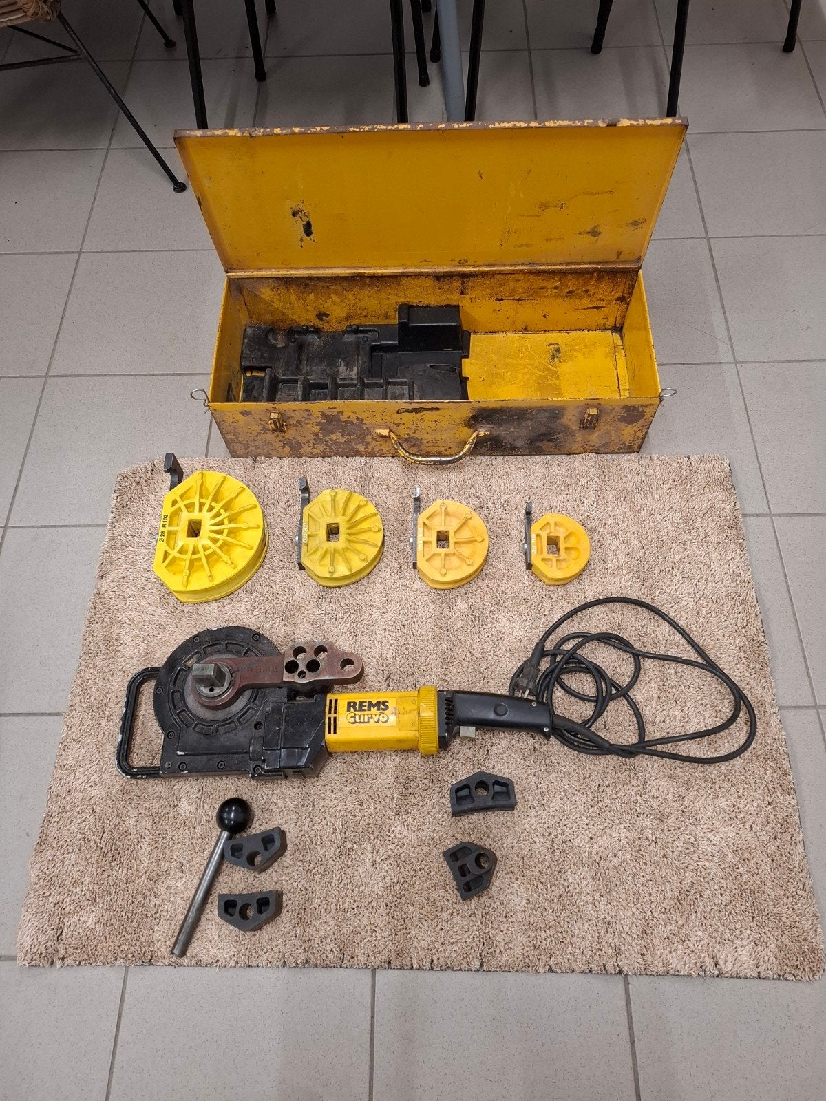 Plooimachine REMS CURVO, Doe-het-zelf en Bouw, Ophalen