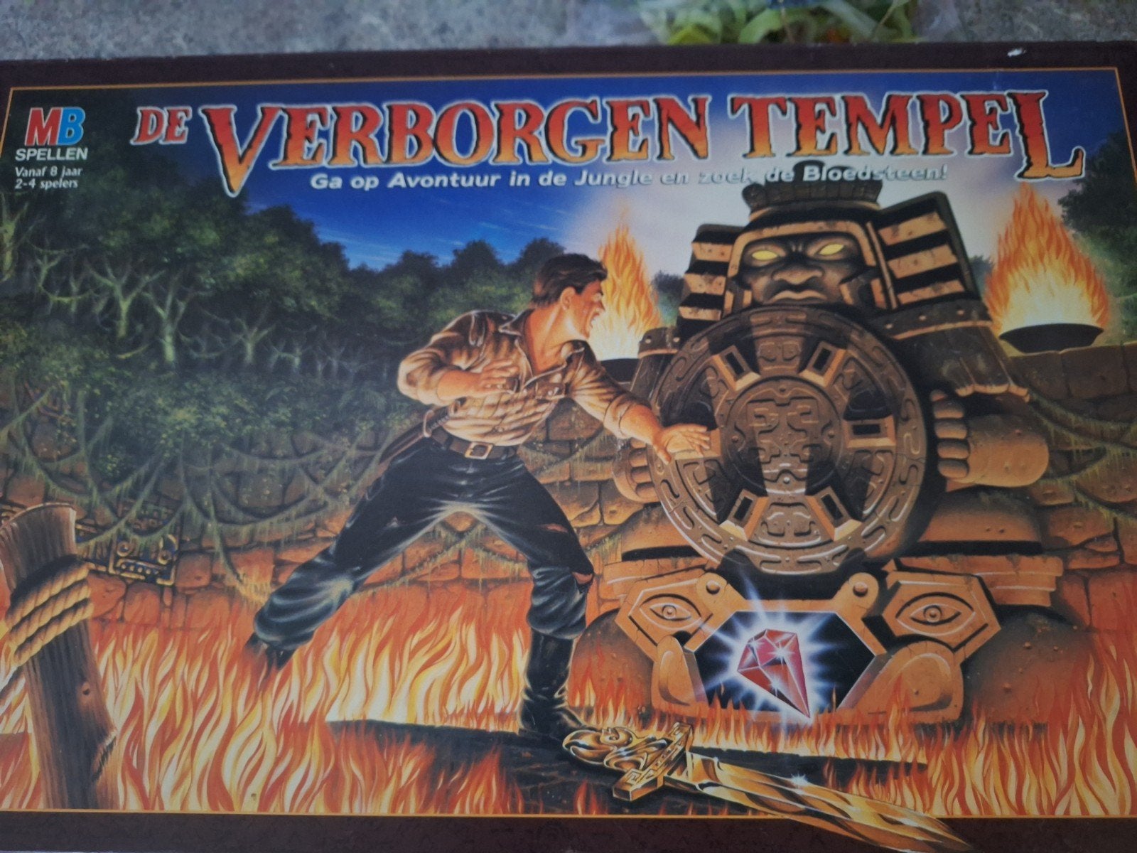 De verborgen tempel bordspel 1990, Ophalen of Verzenden
