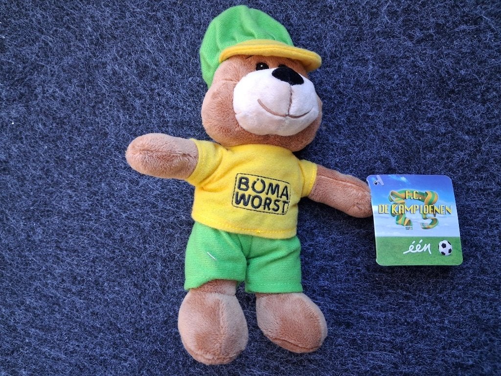 Jefke mascotte FC De Kampioenen, Ophalen of Verzenden, Nieuw, Film, Beeldje, Replica of Model