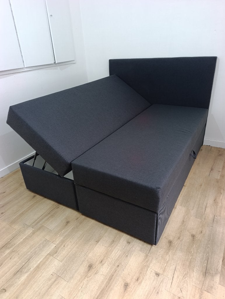 Boxspring met ingebouwde matras LEVERING GRATIS, Huis en Inrichting, Ophalen, Tweepersoons, Zo goed als nieuw, 200 cm