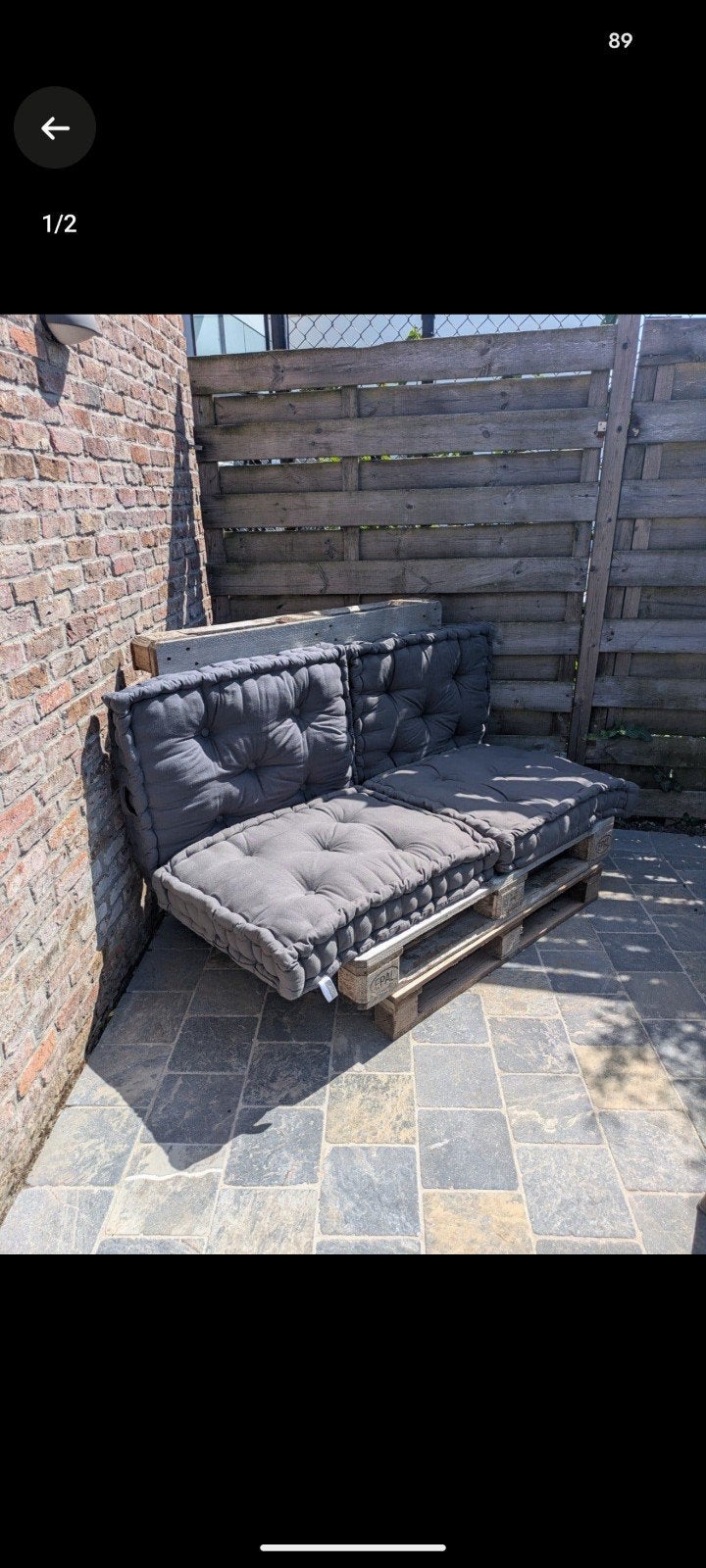 lounge kussens (ook voor buiten), Ophalen
