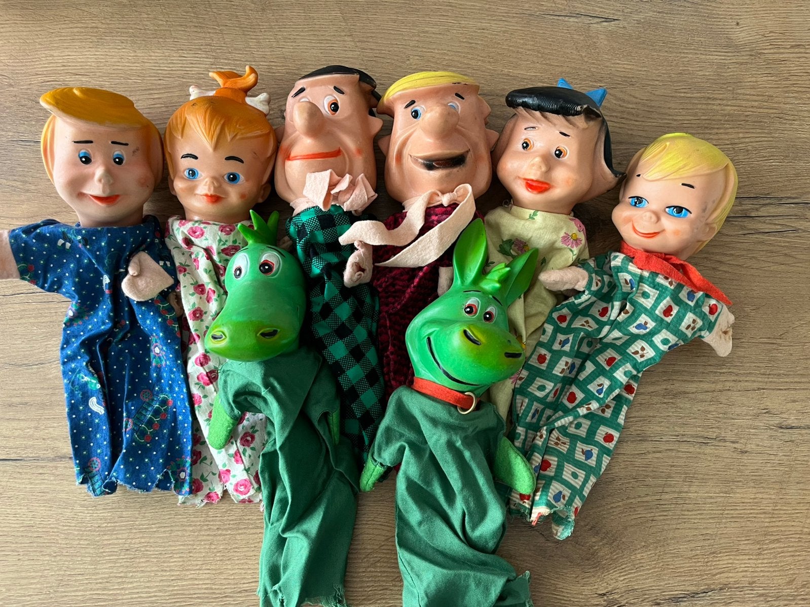 Marionnettes à main Flindtones vintage des années 60., Enlèvement ou Envoi, Utilisé