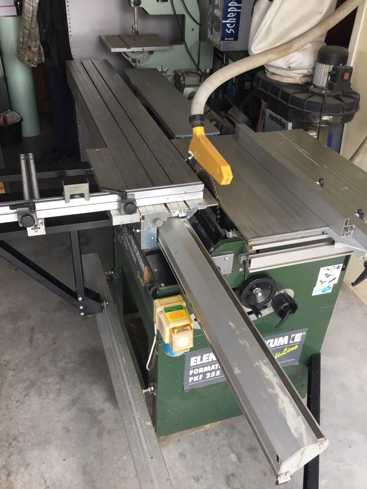 Paneelzaag, Doe-het-zelf en Bouw, Gereedschap | Zaagmachines, Ophalen, Gebruikt, 70 mm of meer, Overige typen