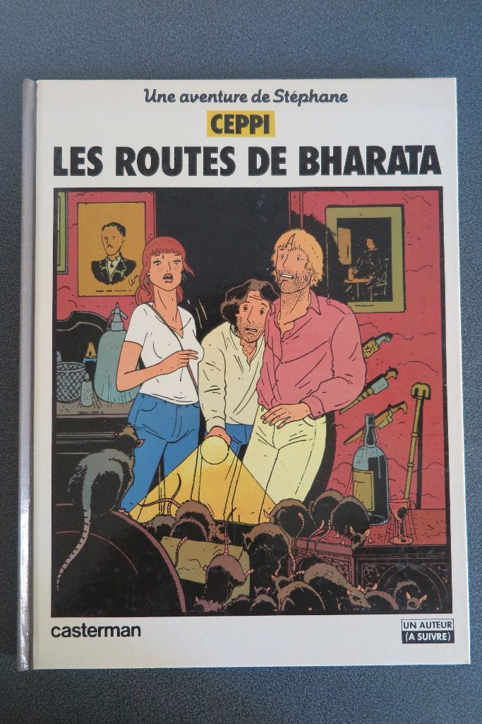 Daniel CEPPI, Les routes de Bharata, Livres, Daniel CEPPI, Enlèvement ou Envoi, Une BD, Comme neuf