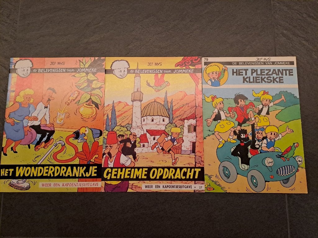 strips Jommeke kapoentjesuitgave, Boeken, Strips | Comics, Nieuw, Meerdere comics, Ophalen